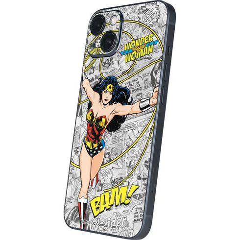 DC Comics Wonder Woman Classic Action Pose iPhone 14 Plus Skin